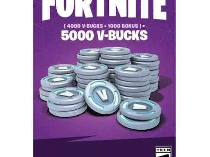 Fortnite 5000 V-Bucks – ONLY FOR WINDOWS PC – Epic Games (Digitaal downloaden)