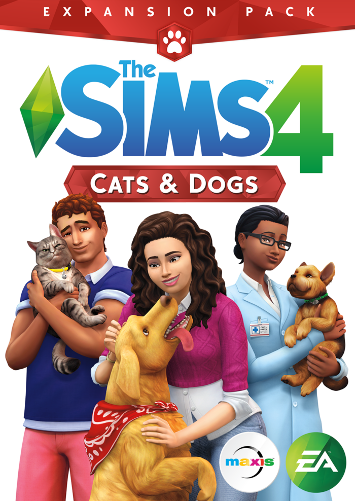 the sims 4 cats and dogs cover original - GameHoek