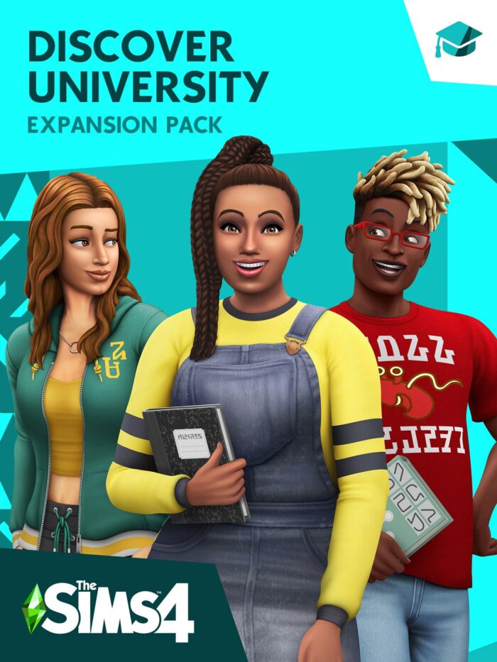 the sims 4 discover university cover original - GameHoek