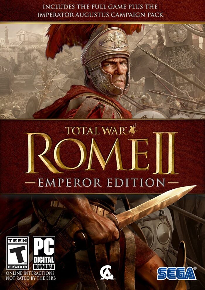 total war rome ii emperor edition cover original - GameHoek